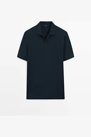 Massimo Dutti Polo Manga Corta Micro Estructura