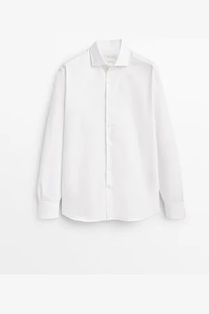 Massimo Dutti Camisa Slim Fit 100% Algodón