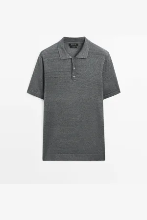 Massimo Dutti Polo Punto 100% Lino