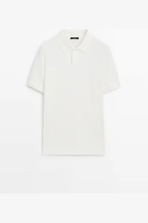 Massimo Dutti Polo Manga Corta Micro Estructura