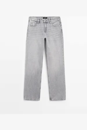 Massimo Dutti Jeans Tiro Bajo Straight Fit