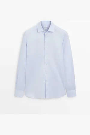 Massimo Dutti Camisa Slim Fit 100% Algodón