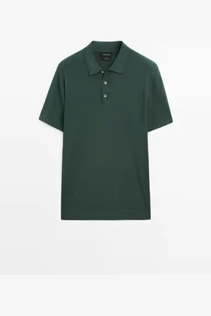 Massimo Dutti Polo Punto Manga Corta Algodón