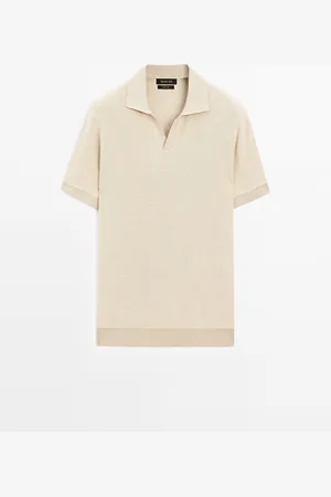 Massimo Dutti Jersey Polo Contraste 100% Algodón