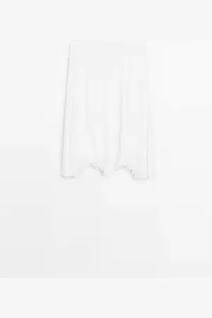 Massimo Dutti Falda Midi Plisada Godets