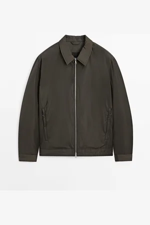Massimo Dutti Chaqueta Ligera Cremallera