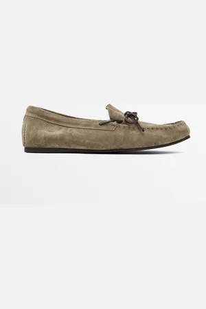 Massimo Dutti Mocasín Serraje Lazo