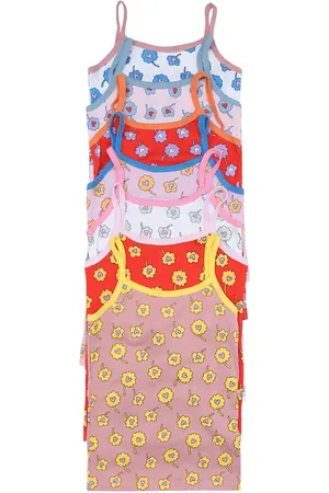 Stella McCartney Set of 7 printed cotton vests