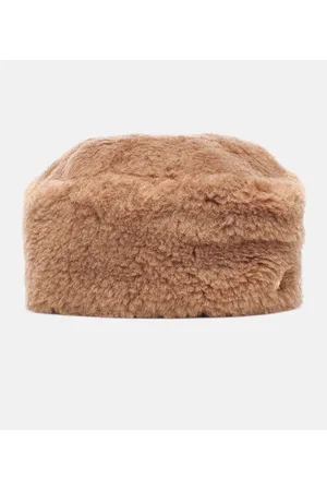 Max Mara Colby camel hair hat