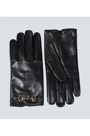 Gucci Horsebit leather gloves