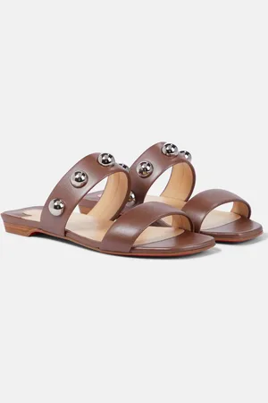 Christian Louboutin Simple Bille embellished leather sandals