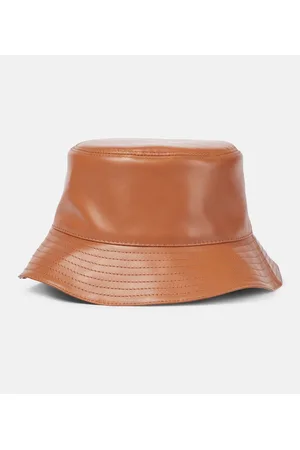 Loewe Anagram leather bucket hat