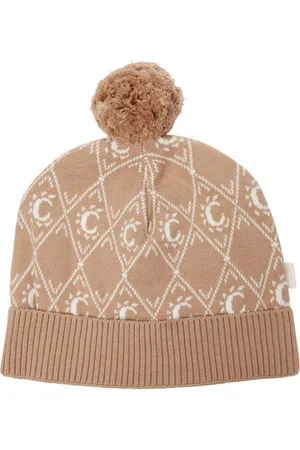 Chloé ChloÃ© Kids Cotton-blend jacquard beanie