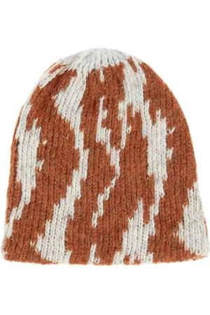 PAADE Intarsia wool-blend beanie