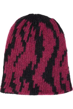 PAADE Intarsia wool-blend beanie