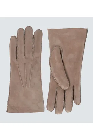Loro Piana Shearling gloves