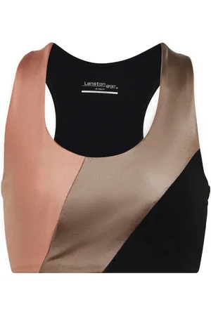 Lanston Finn colorblocked sports bra