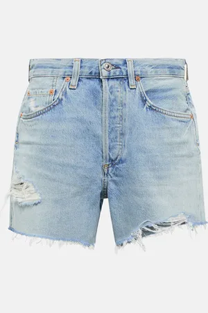 Citizens of Humanity Annabelle distressed denim shorts
