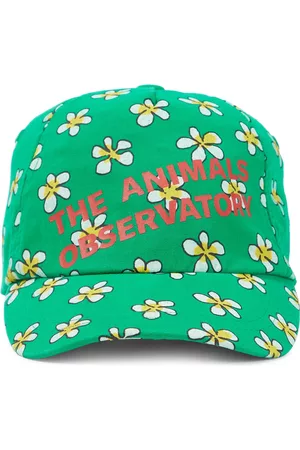 The Animals Observatory Niña y chica adolescente Gorras - Hamster floral baseball cap