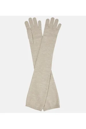 Brunello Cucinelli LurexÂ® cashmere gloves