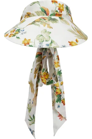 Erdem Vacation floral cotton visor