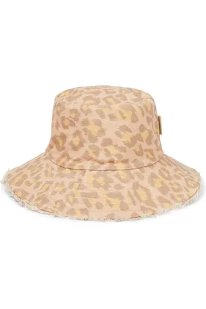 ZIMMERMANN Printed linen bucket hat
