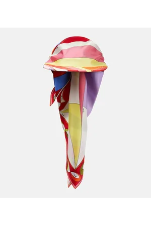 Puccini Printed silk twill baseball cap
