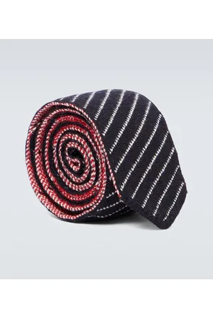 Thom Browne Striped knit tie