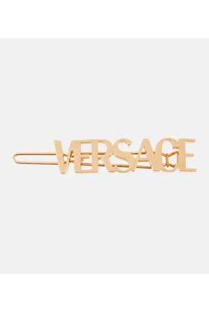 VERSACE Logo hair clip