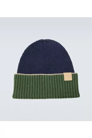 Loewe Linen and cotton beanie