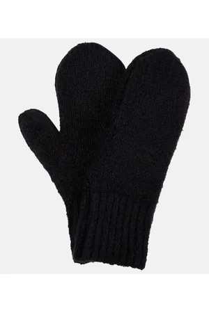 Acne Studios Wool-blend mittens