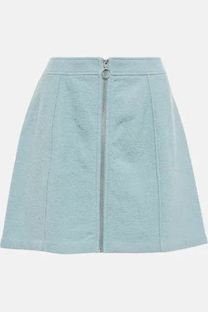 A.P.C. Alice boiled wool miniskirt