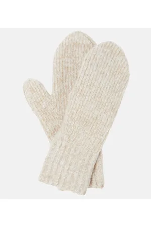 Acne Studios Wool-blend mittens