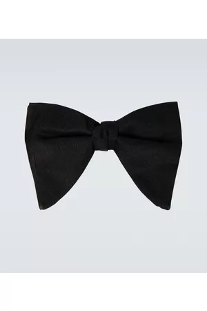 Gucci Long silk faille bow tie