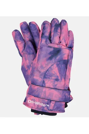 OFF-WHITE Mujer Guantes - Tie-dye ski gloves