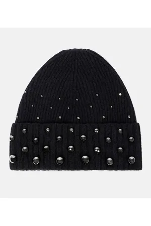 Erdem Embellished wool beanie