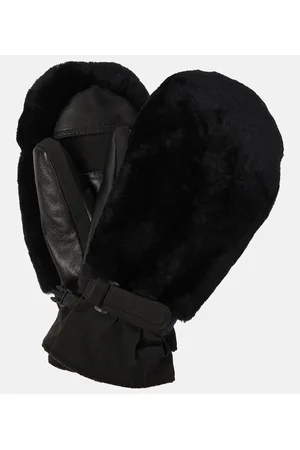 YVES SALOMON Mujer Guantes - Shearling mittens
