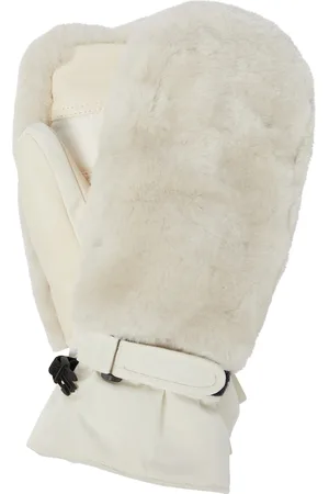 YVES SALOMON Mujer Guantes - Shearling mittens