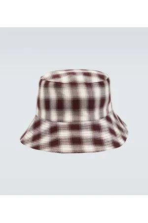 BODE Hombre Sombreros - Checked bucket hat