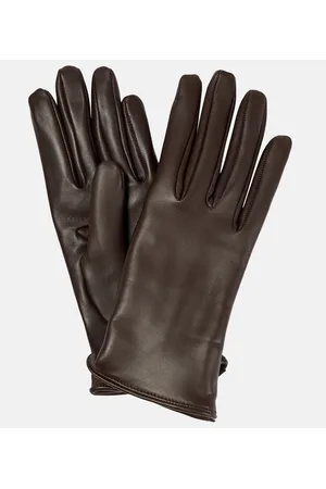 Brunello Cucinelli Mujer Guantes - Leather gloves