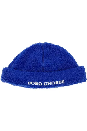Bobo Choses Logo faux shearling beanie