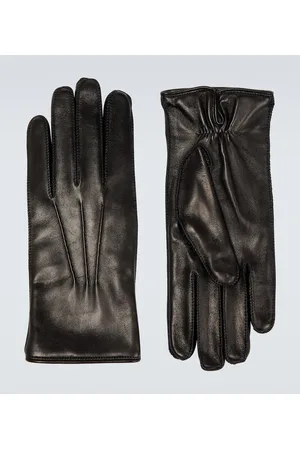 Loro Piana Hombre Guantes - Harris leather gloves