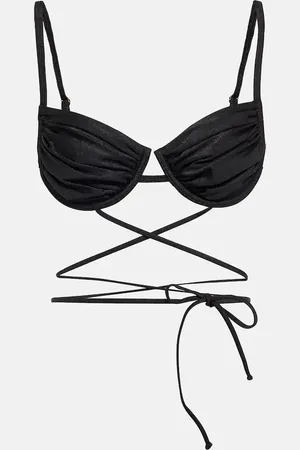 Bananhot Cherry ruched bikini top