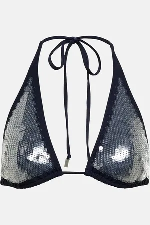 Jean Paul Gaultier Sequined bikini top