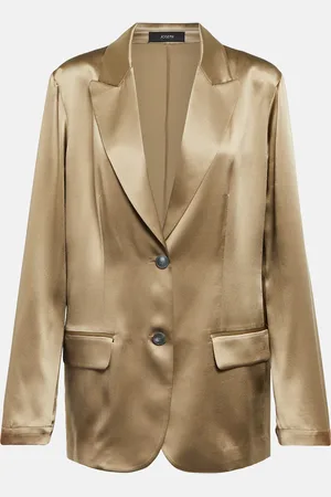 Joseph Moxon silk satin blazer