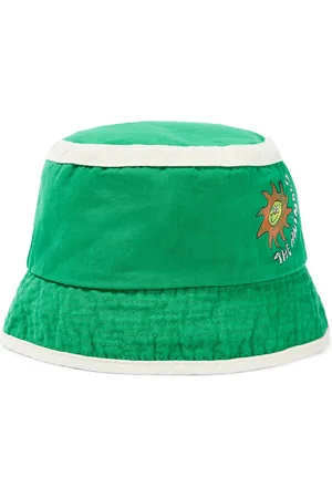 The Animals Observatory Niña y chica adolescente Sombreros - Starfish printed cotton bucket hat
