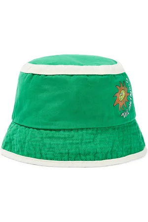 The Animals Observatory Baby Starfish printed cotton bucket hat