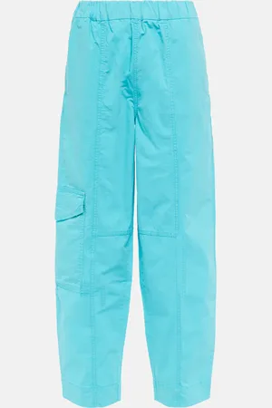 Ganni Cotton-blend pants