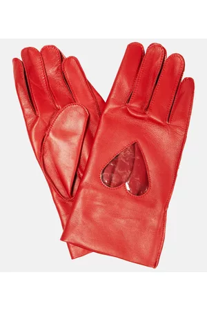 Acne Studios Mujer Guantes - Leather gloves