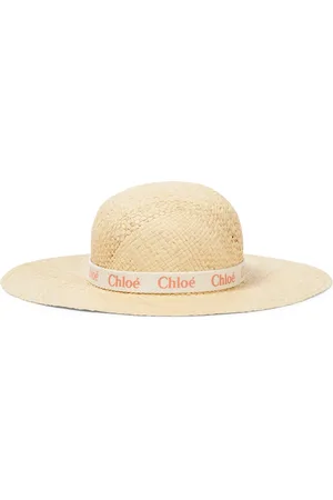 Chloé Raffia-effect sun hat